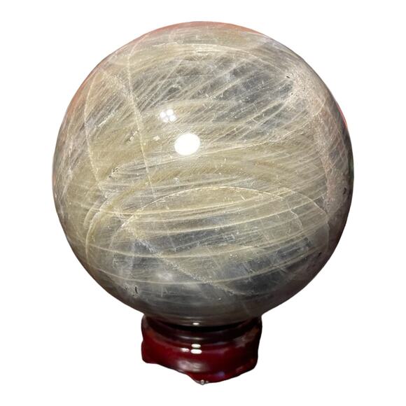 XL Labradorite Sphere - Picture 4 of 5